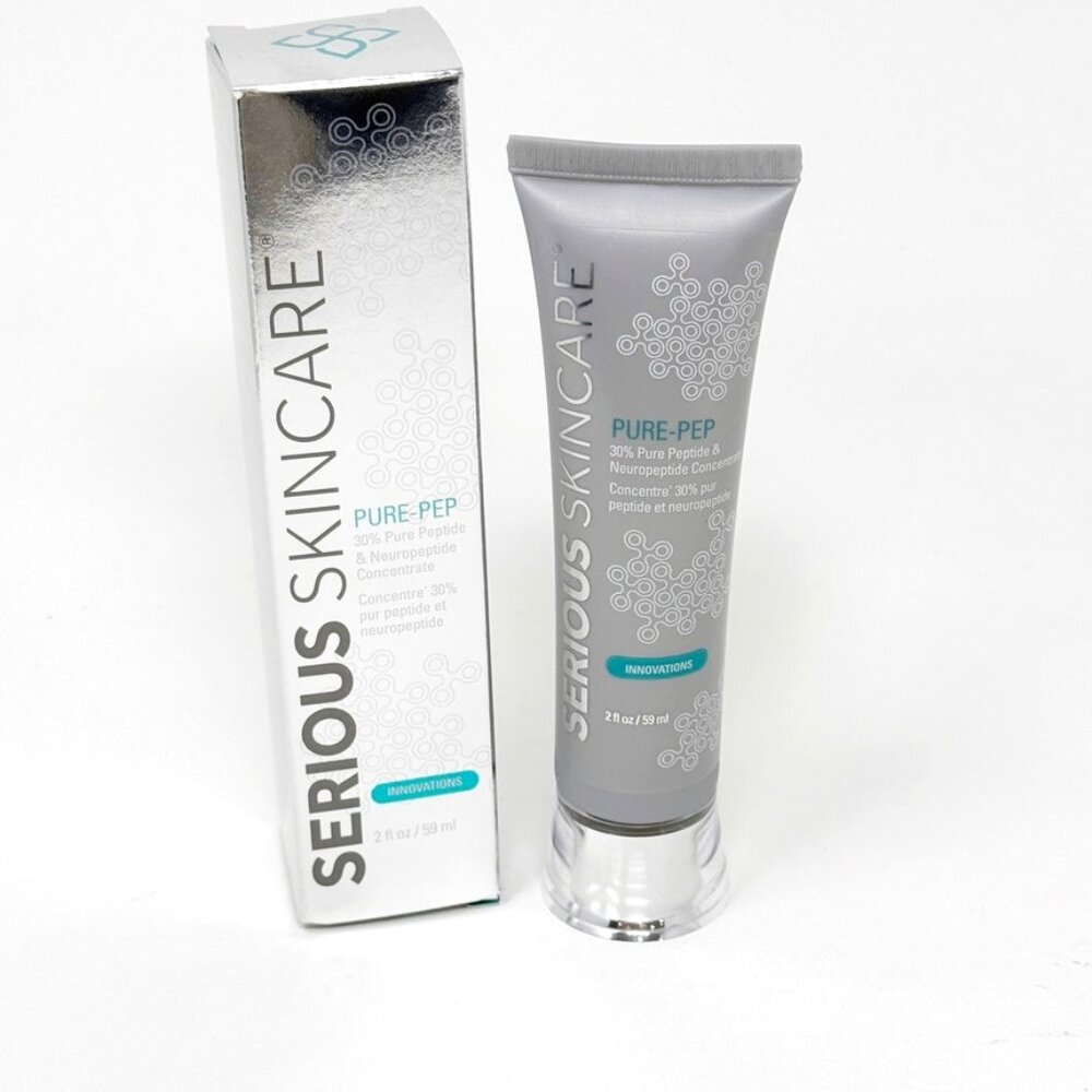 Serious Skincare Purepep 30% NEUROPEPTIDE CONCENTRATE 2oz LARGE SIZE NEW